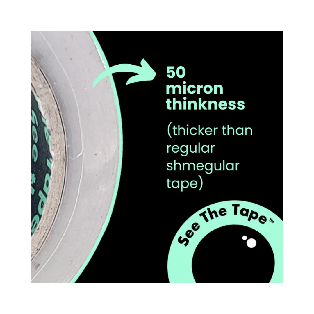 See The Tape Revolutionary Super Clear Adhesive Tape – 4 Pack - Image 3