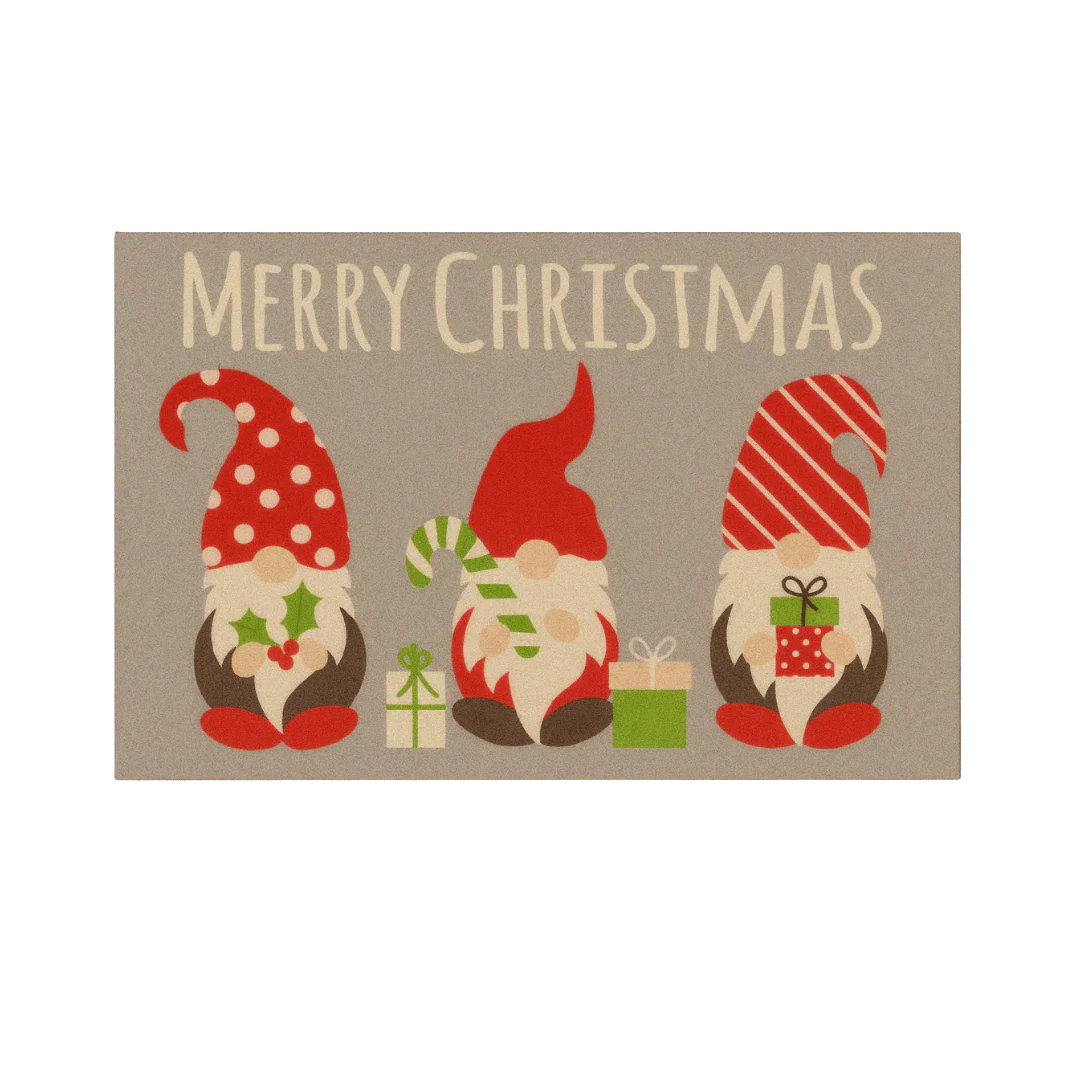 Christmas Theme Machine Washable Door Mat - Image 5